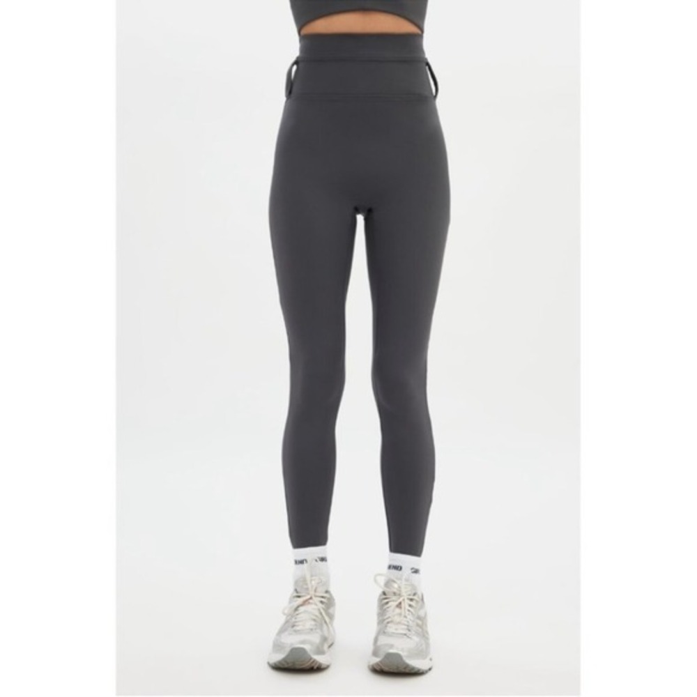 Girlfriend Collective High-Rise Compressive Belt Loop Leggings small NWT